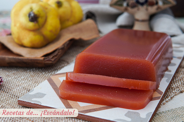 Receta de dulce o carne de membrillo con Thermomix, de 10