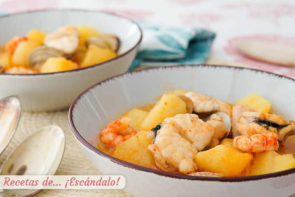 Receta de suquet de peix, un guiso de pescado tradicional