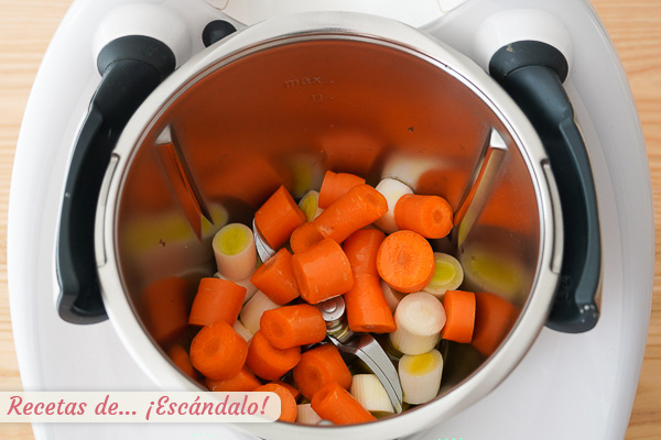 Verdurs sofrito pure calabaza thermomix