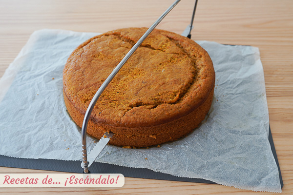 Bizcocho de zanahoria carrot cake thermomix