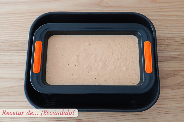 Molde pastel de pescado al horno
