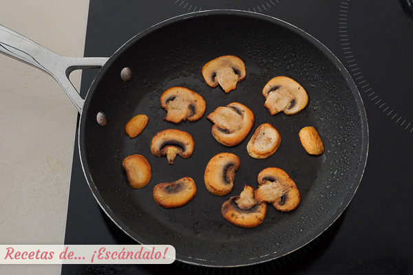 Champinones a la plancha