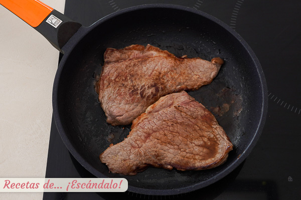 Filetes de ternera a la plancha