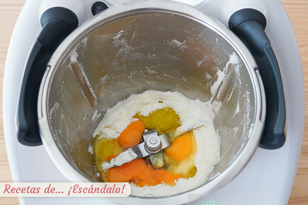 Huevos magdalenas thermomix