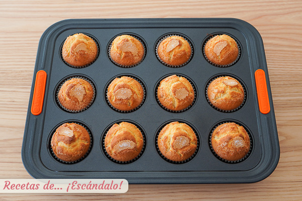 Magdalenas caseras thermomix