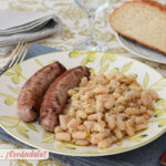 Butifarra con alubias