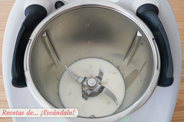 Leche gofres thermomix