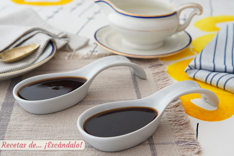 Salsa demi-glace francesa