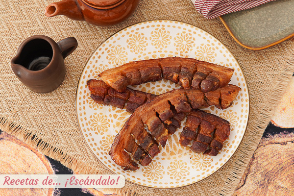 Como hacer chicharron de cerdo crujiente y muy sabroso