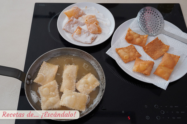 Hojuelas fritas caseras