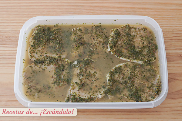 Lomo de orza con majado reposado