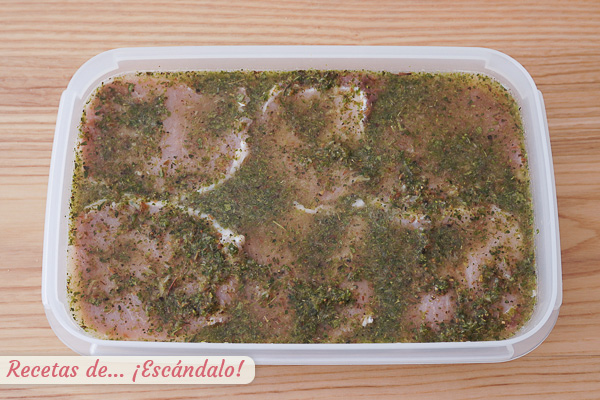 Lomo de orza con majado