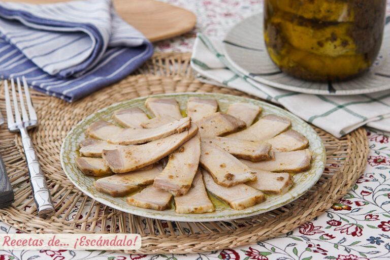 Lomo de orza tradicional, jugoso y exquisito