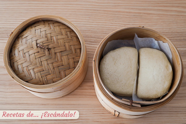 Panes bao asiaticos al vapor