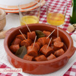 Chorizos a la sidra