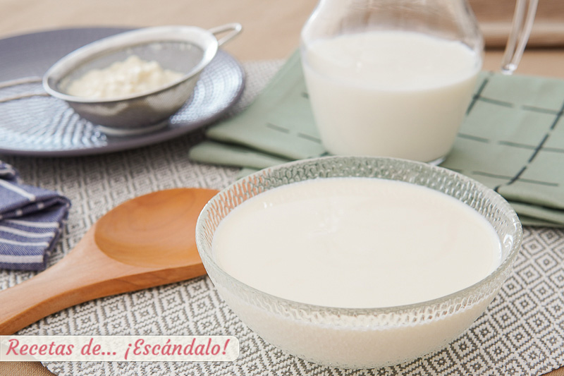 Leche evaporada casera