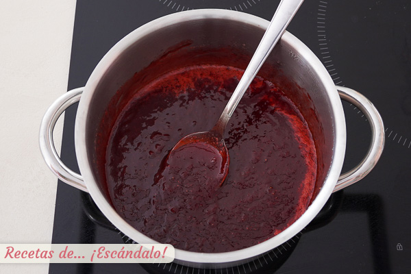 Mermelada de fresa casera