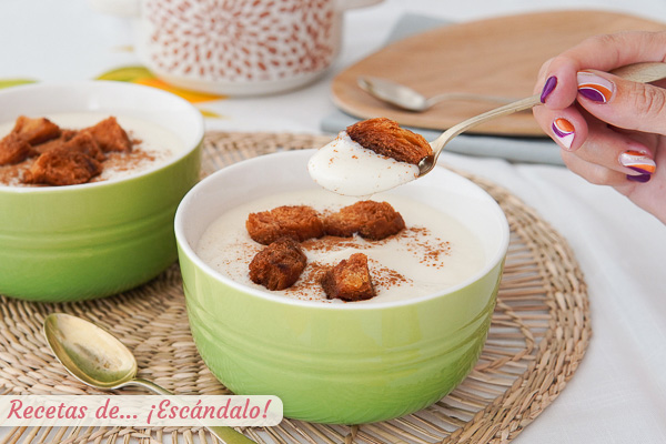 Receta de gachas dulces andaluzas o polea de la abuela