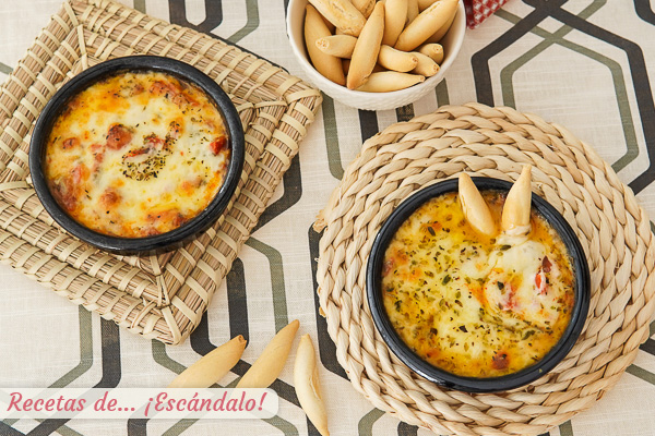 Como hacer queso provolone al horno con tomates cherry y orégano