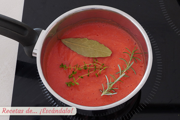 Tomate hierbas aromaticas salsa gaucha