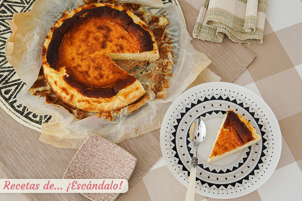 Como hacer tarta de queso La Vina con Thermomix, queda de 10