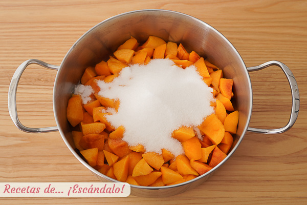 Ingredientes mermelada de melocoton