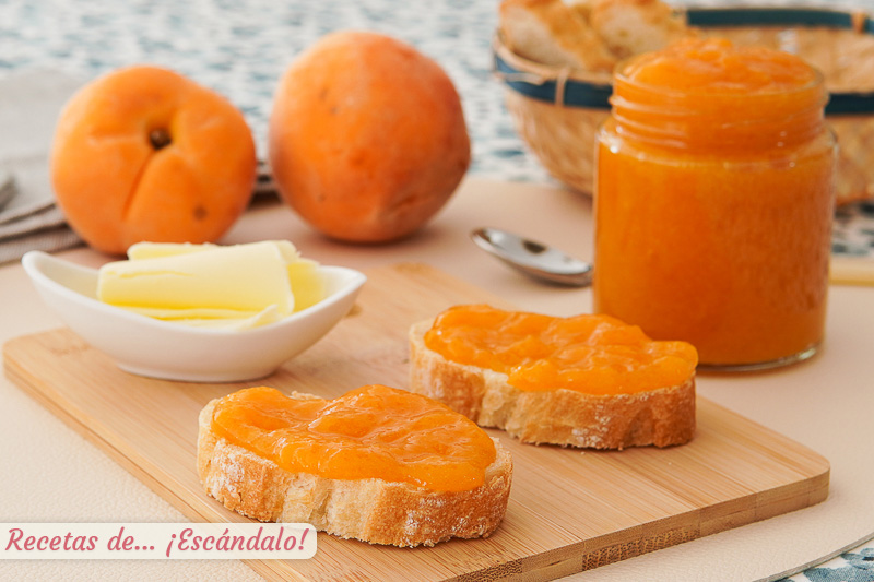 Mermelada de melocoton casera, deliciosa y muy facil
