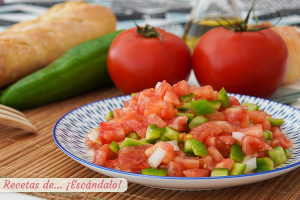 Receta de trempo mallorquin, una ensalada de verano fantastica