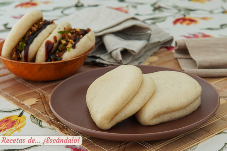 Pan bao con Thermomix, muy fácil y esponjoso