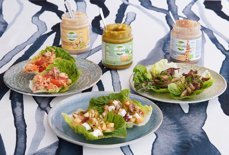 Ssam con 3 rellenos: mediterráneo, thai y gourmet